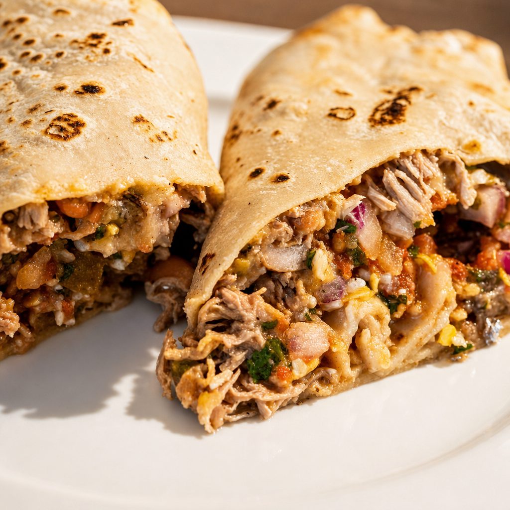 Pollo Asado Burrito.
